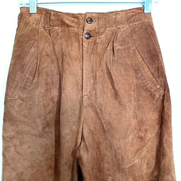 Outback Red Heirloom Collection Leather Riding Pants Size 6 Vintage 80s Prairie - Picture 4 of 6